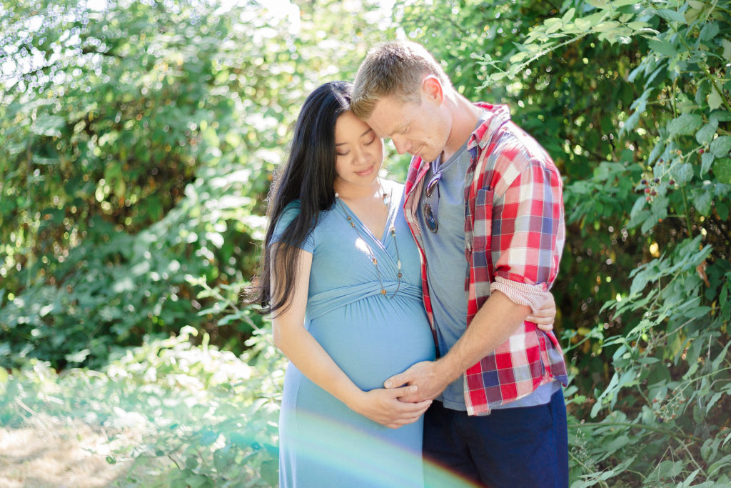Langley Maternity photos
Sweet moment between wife and husband expecting their baby girl