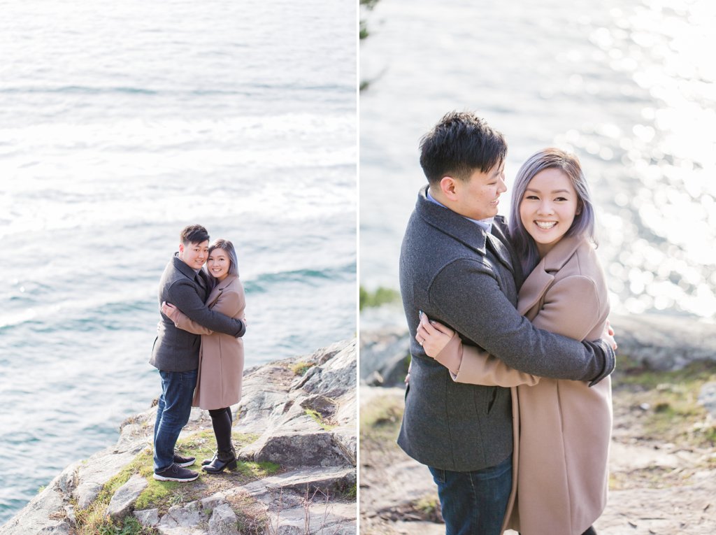 Lighthouse Park Engagement Photos  Vancouver Engagement Photos Vancouver Wedding Photographer Vivian Ng Photography